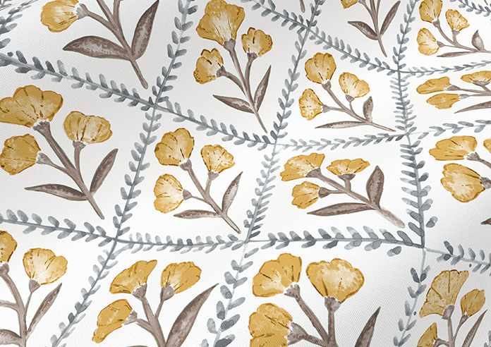 Chatsworth, Saffron - Twist&Fit Roller Blind - Image 4
